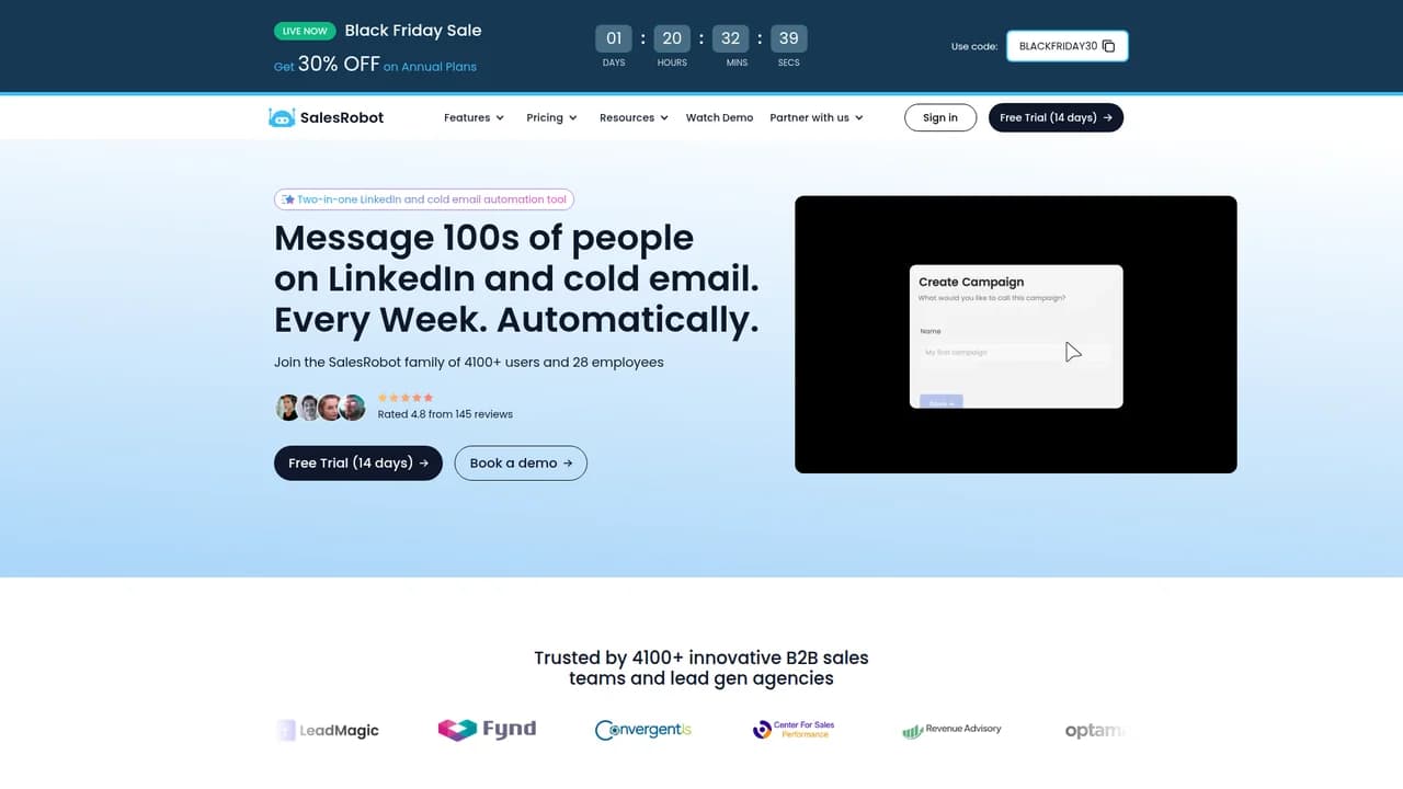 salesrobot screenshot