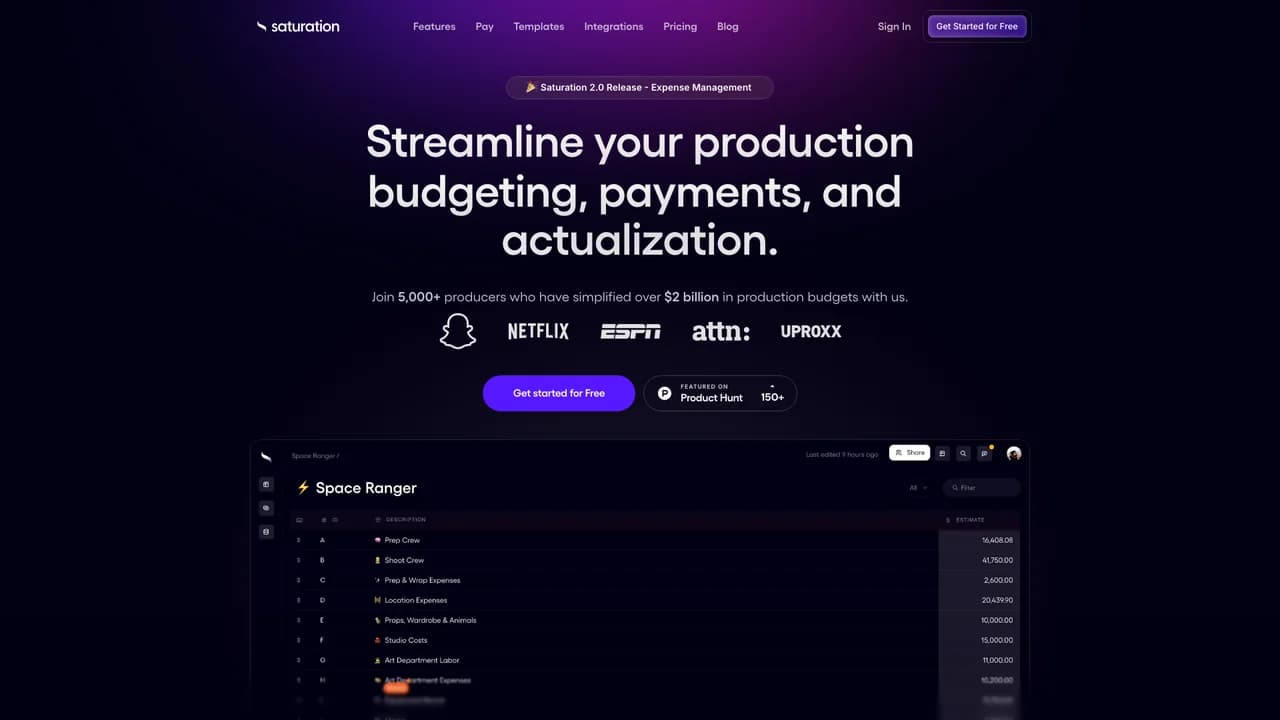 saturationio screenshot