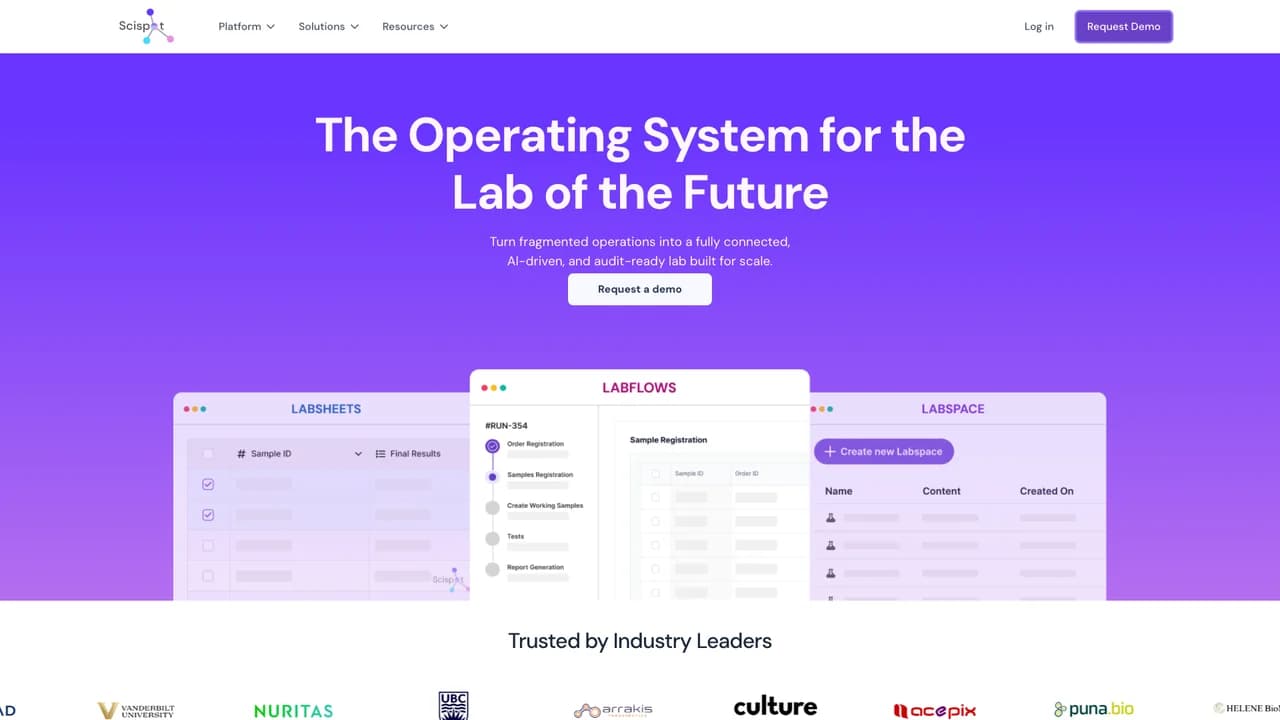 scispot screenshot