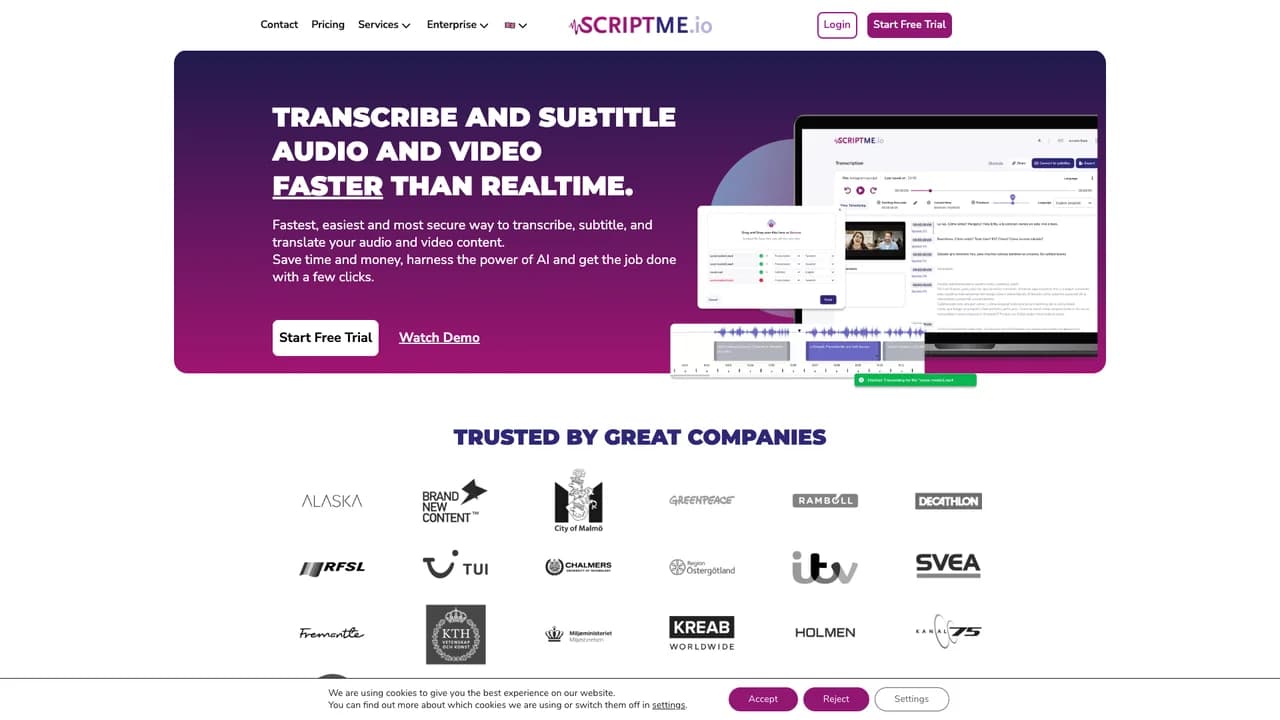 scriptme screenshot