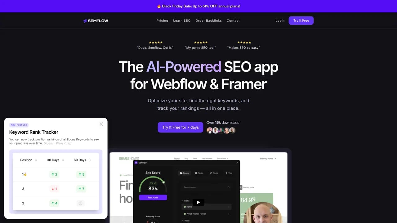 semflow screenshot