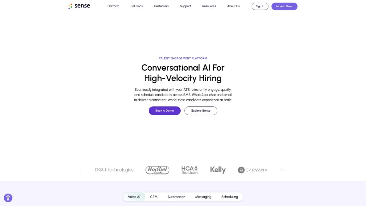 sensehq screenshot