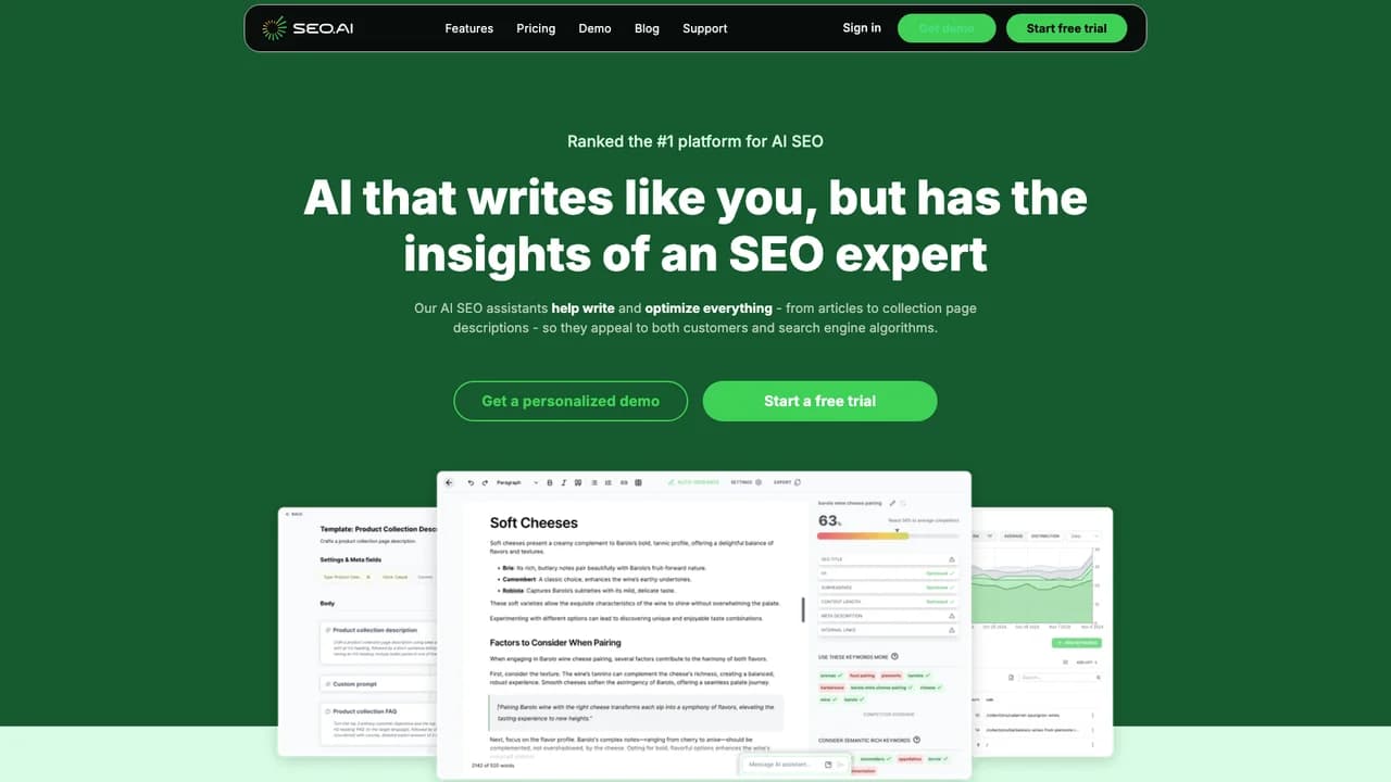seoai screenshot