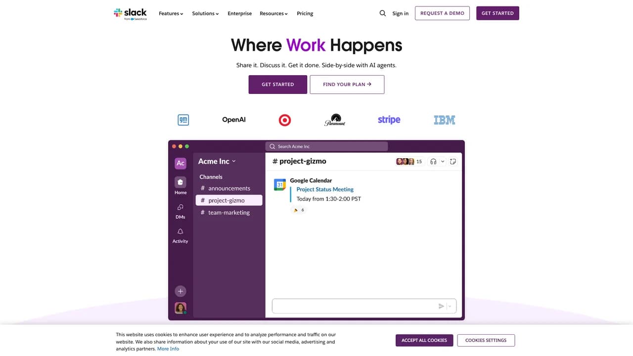 slack screenshot