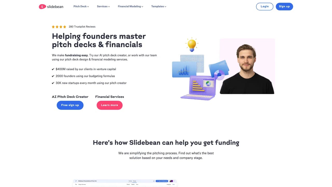 slidebean screenshot