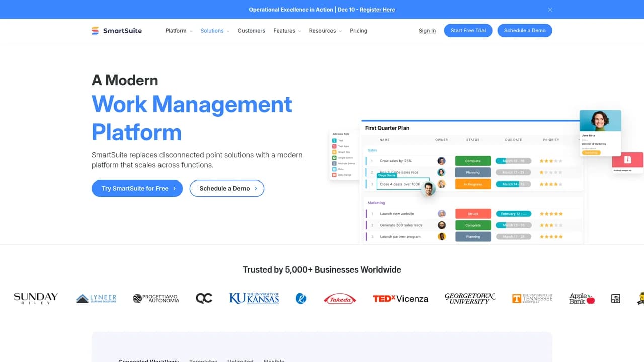smartsuite screenshot