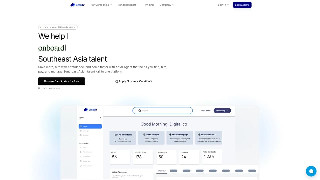 smplhr screenshot