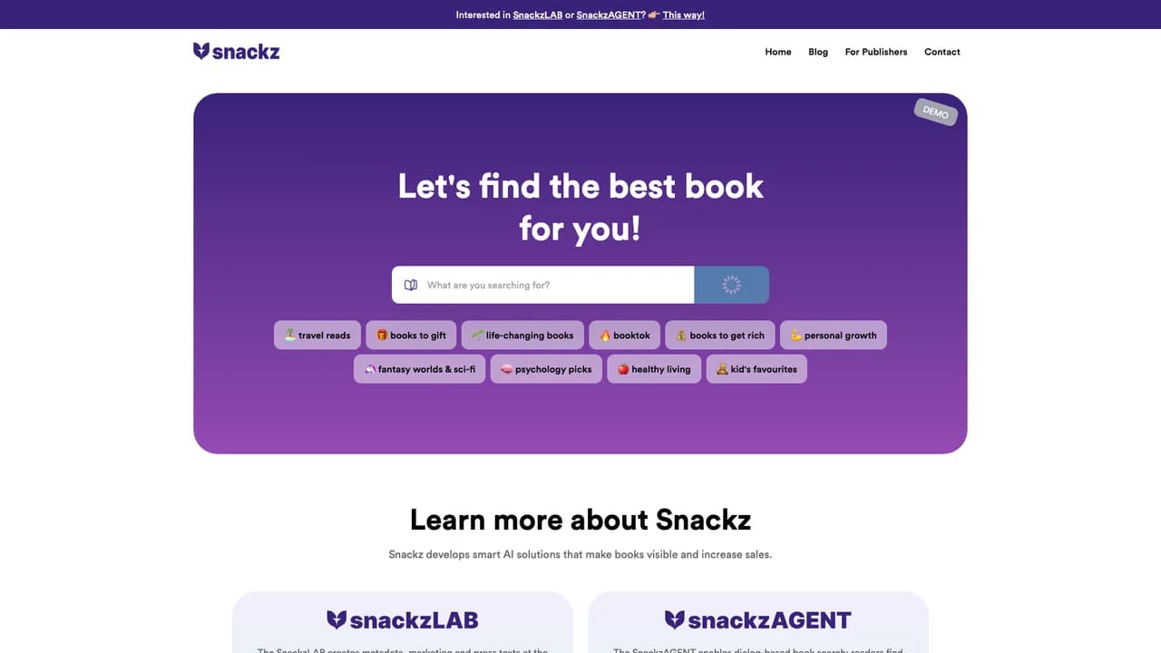 snackz-ai screenshot