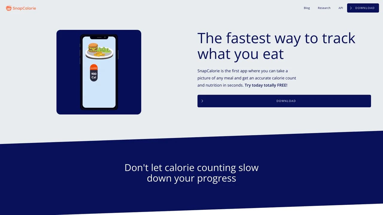 snapcalorie screenshot