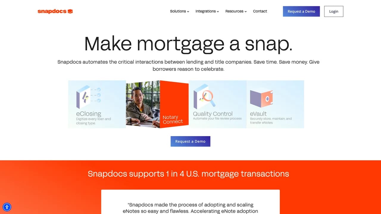 snapdocs screenshot