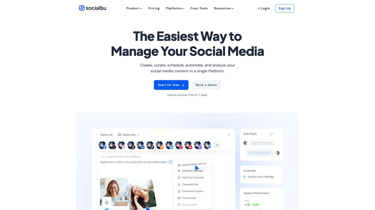 socialbu screenshot