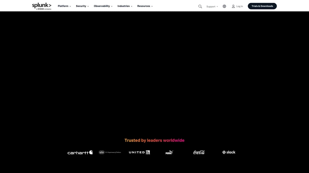 splunk screenshot