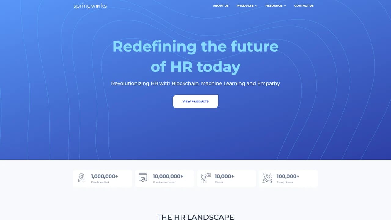 springworks screenshot