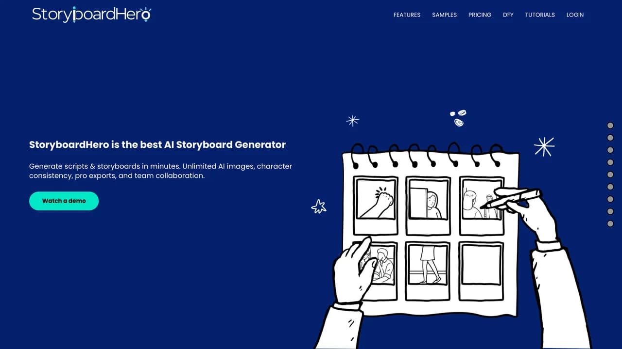 storyboardhero screenshot
