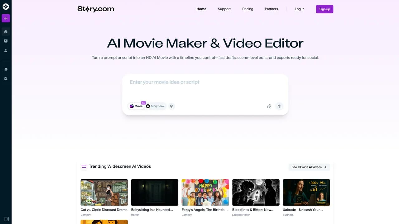 storycom screenshot