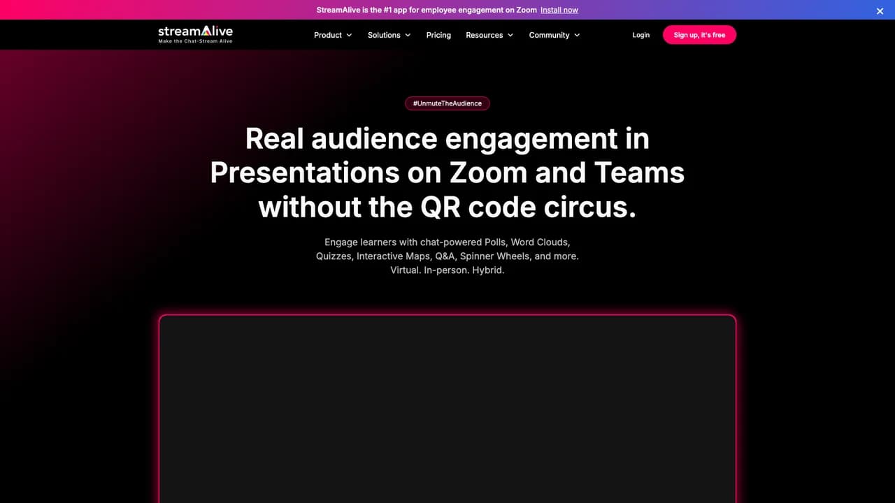 streamalive screenshot