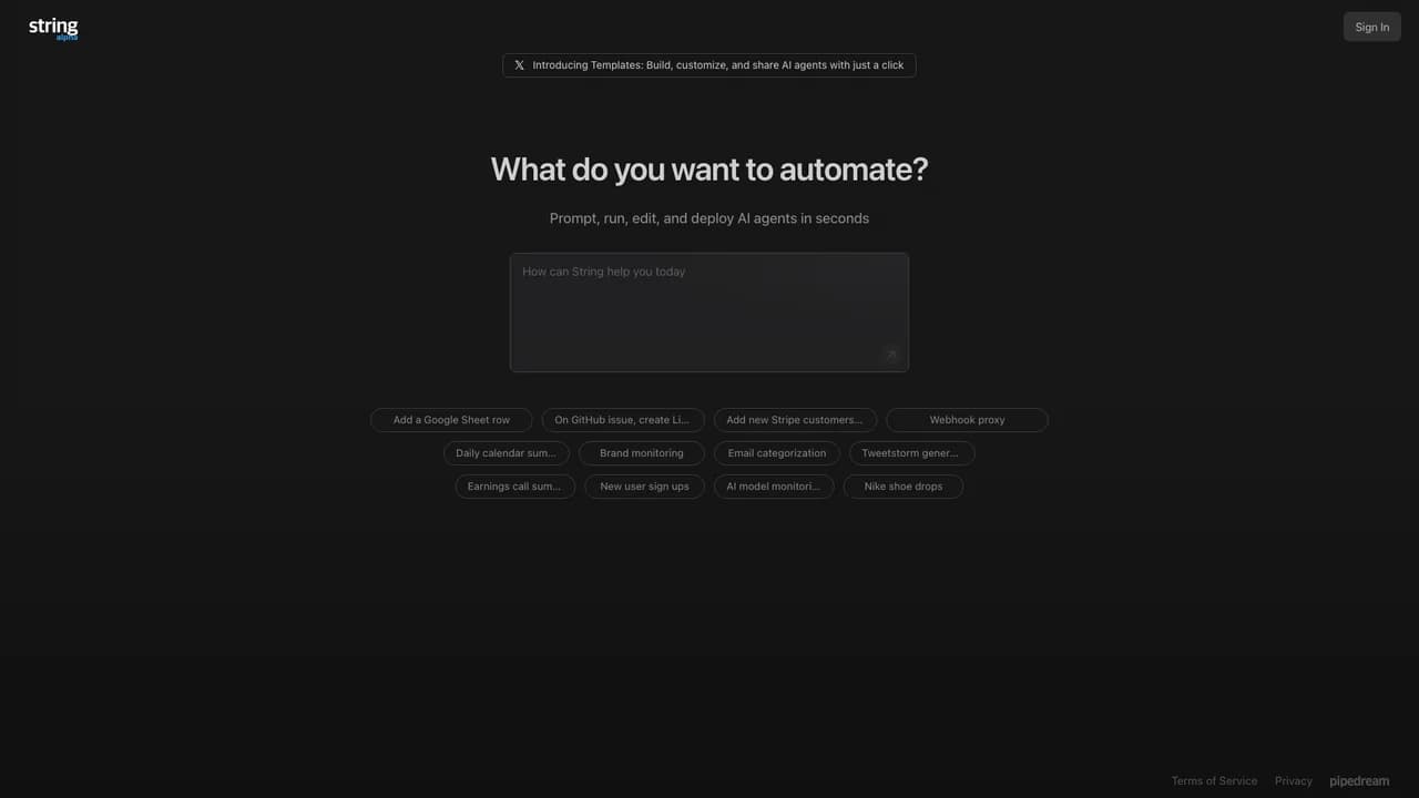 stringcom screenshot