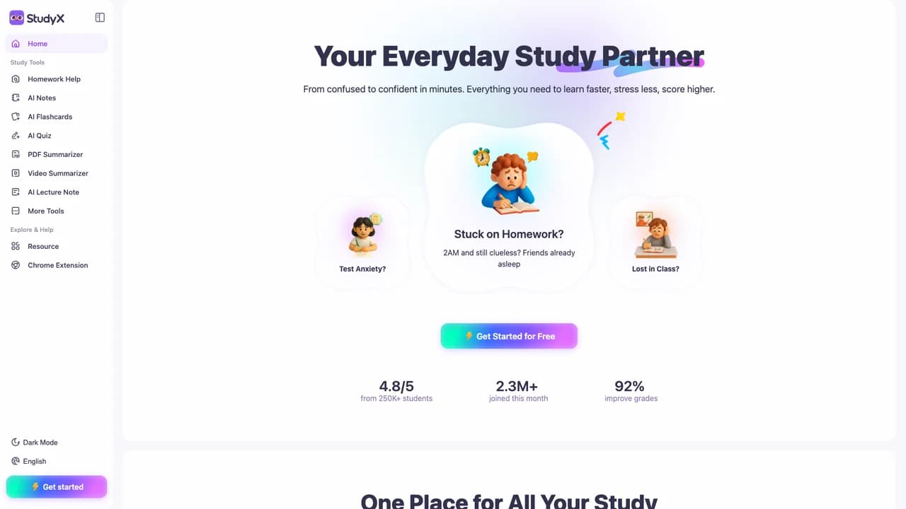 studyx screenshot