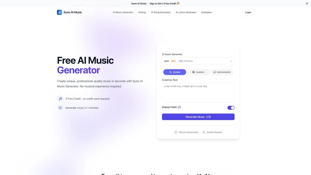 suno-ai-5 screenshot