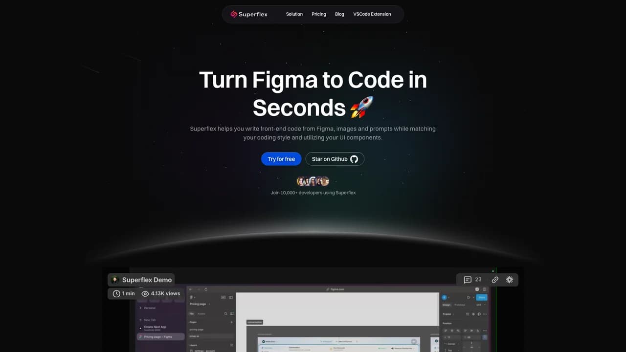 superflex screenshot