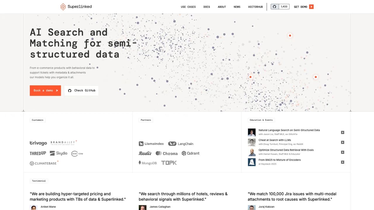 superlinked screenshot