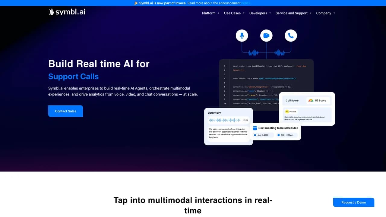 symblai screenshot