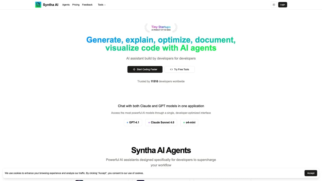syntha-ai screenshot