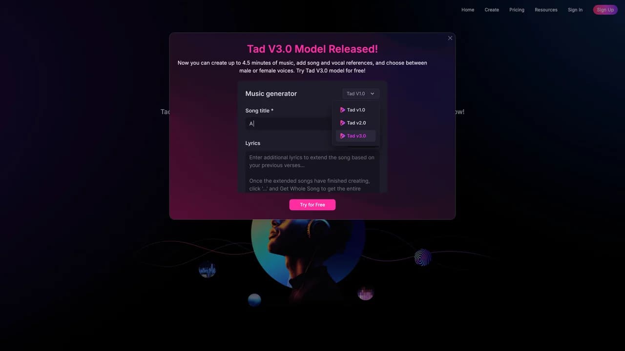 tad-ai screenshot