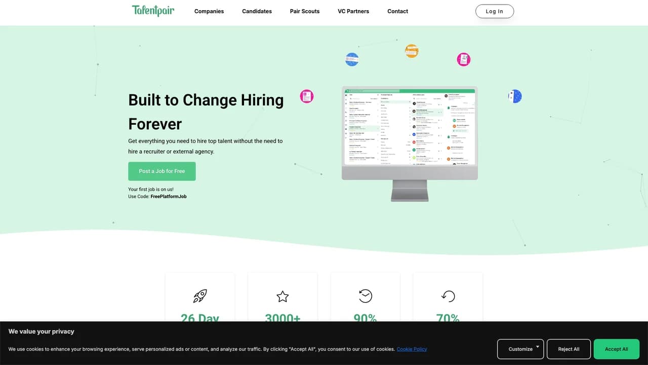 talentpair screenshot