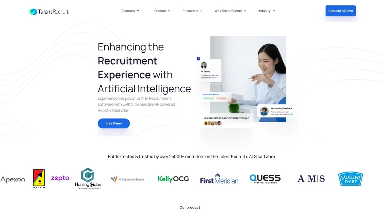 talentrecruit screenshot