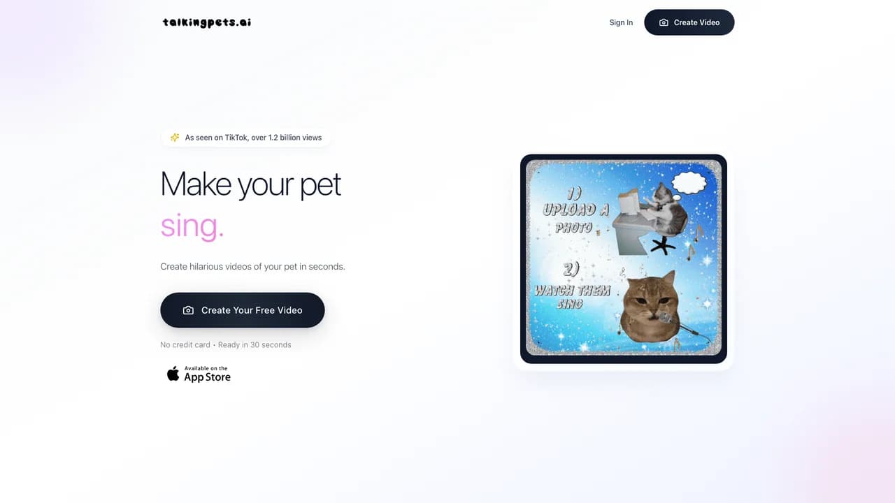 talkingpetsai screenshot