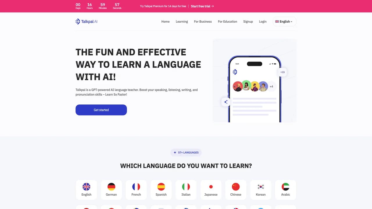 talkpal screenshot