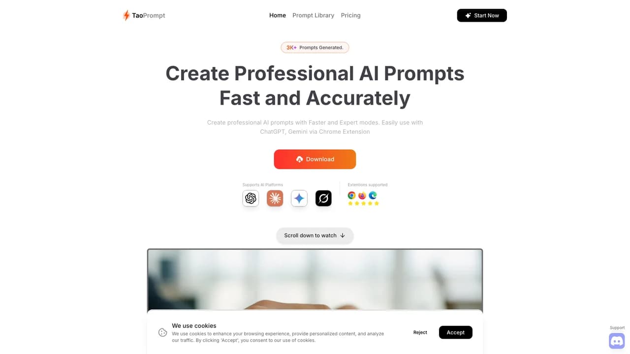 taoprompt screenshot