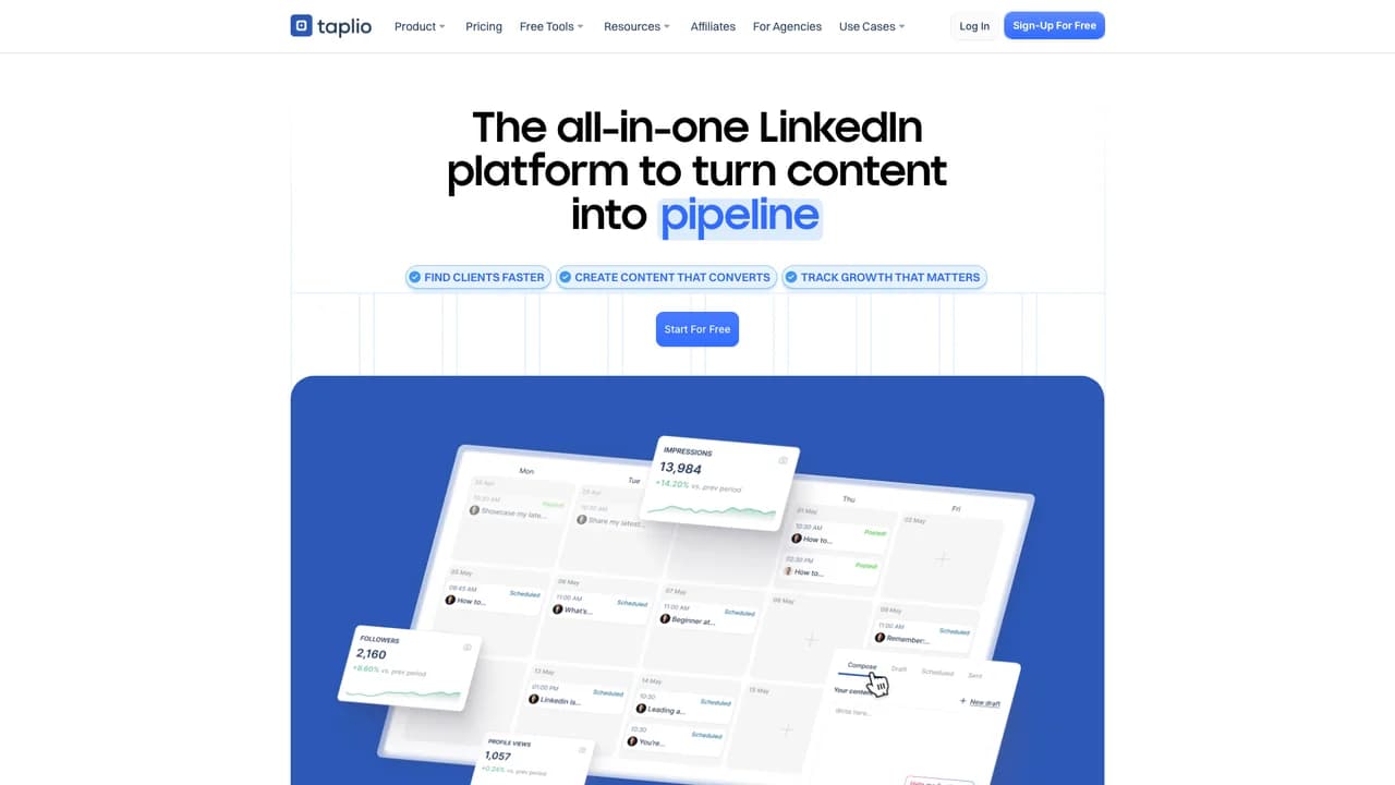 taplio screenshot