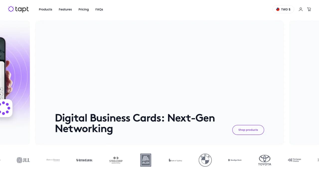 tapt screenshot