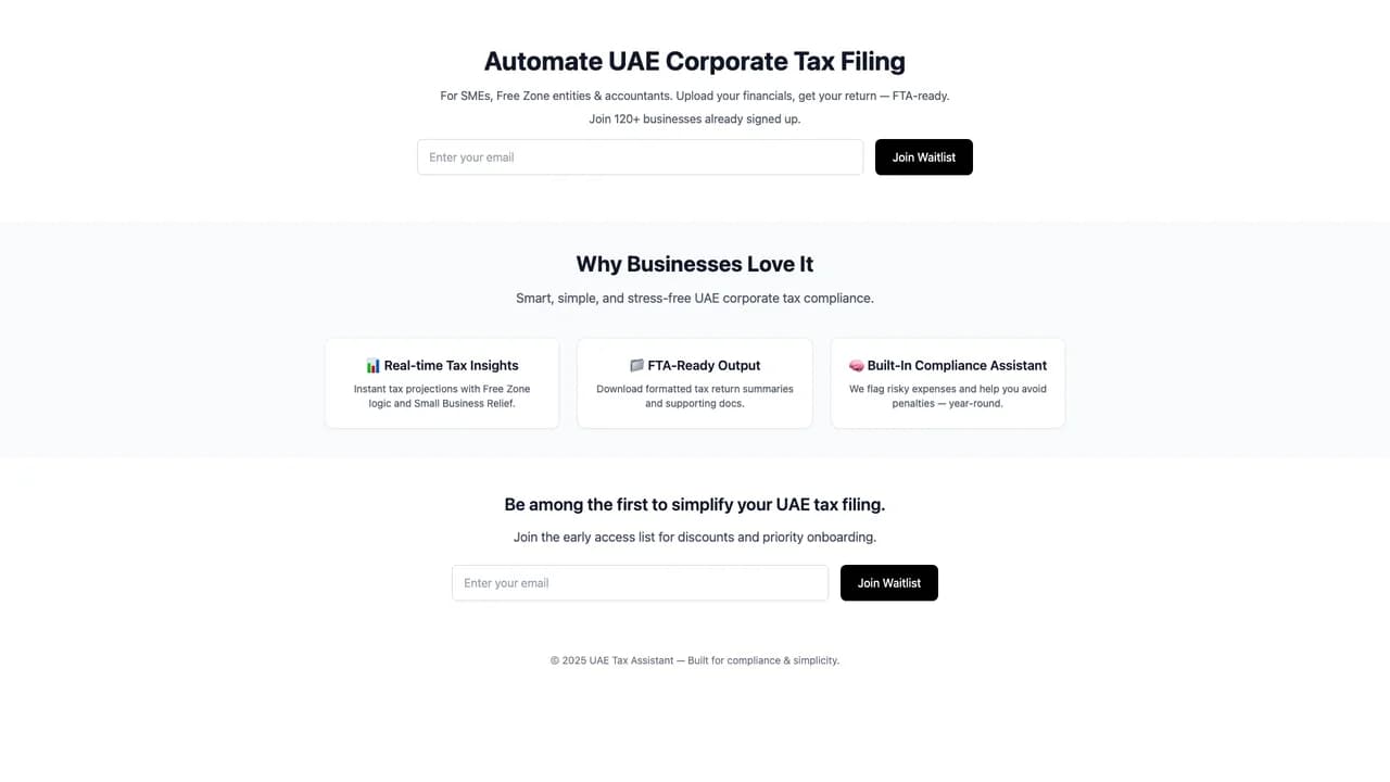 taxlyai screenshot