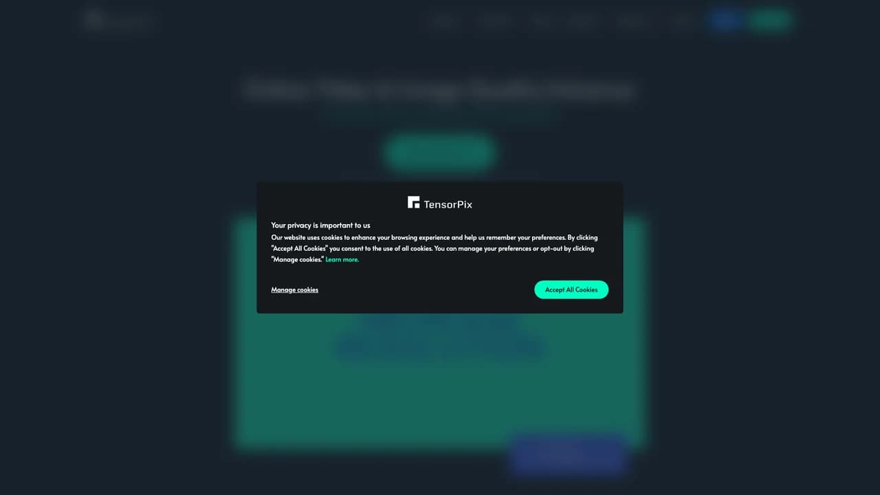 tensorpix screenshot