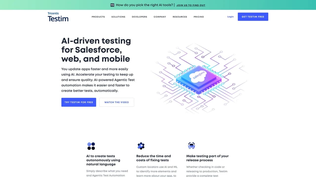 testimio screenshot
