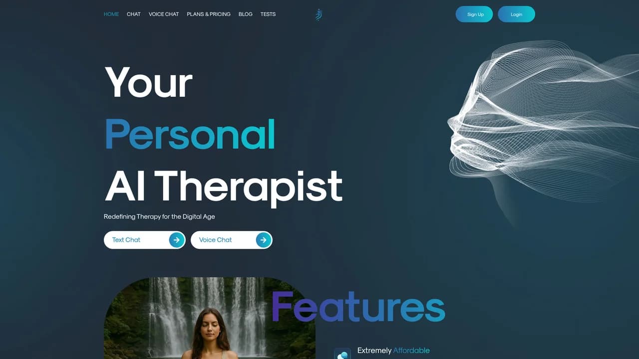 therapywithai screenshot