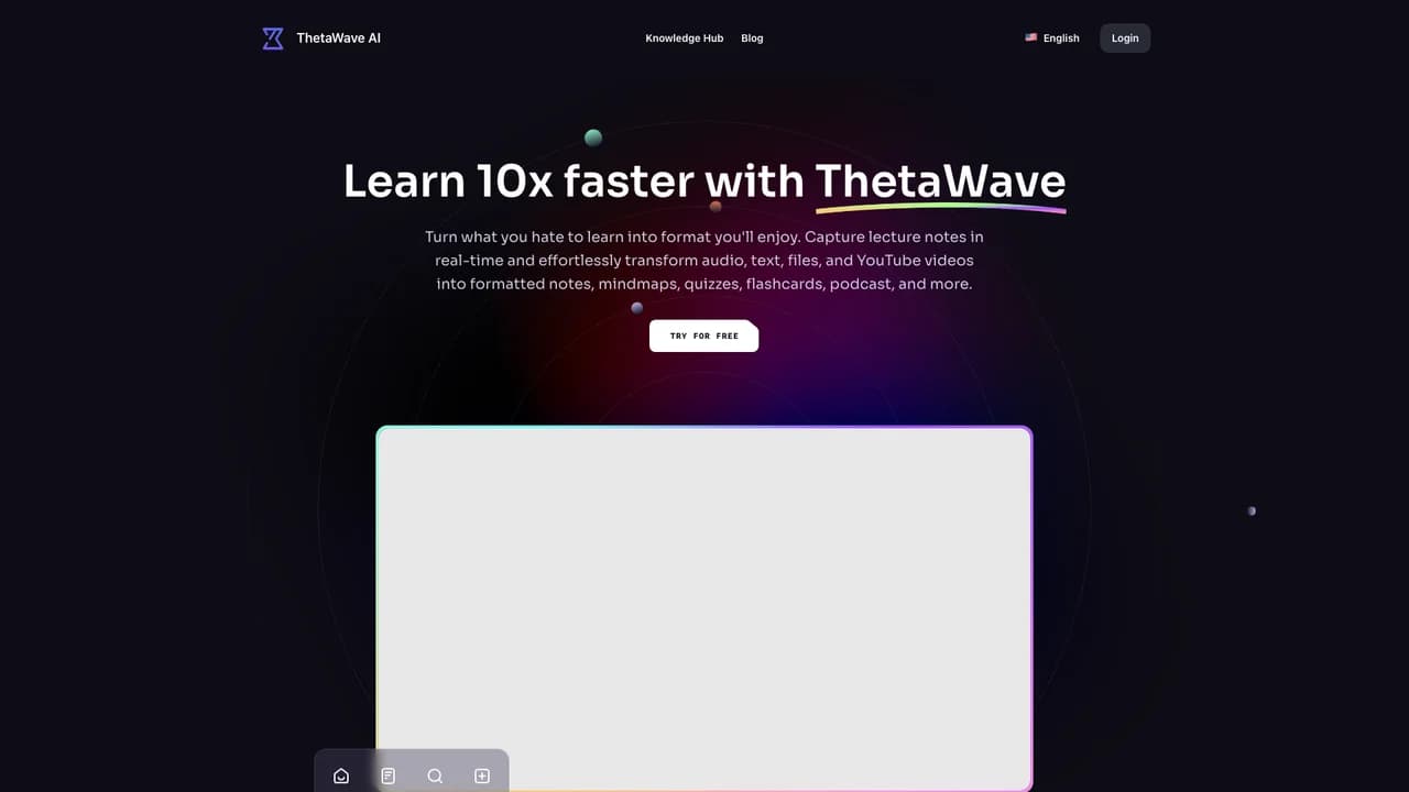 thetawave-ai screenshot