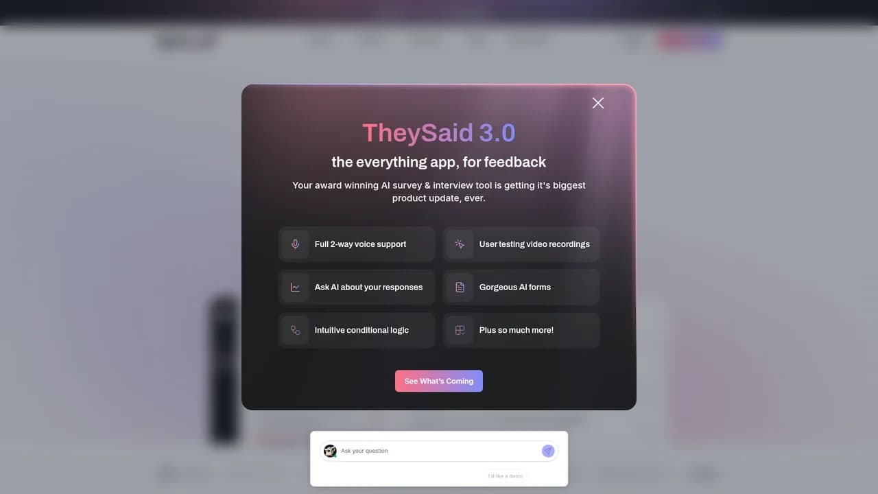 theysaidio screenshot