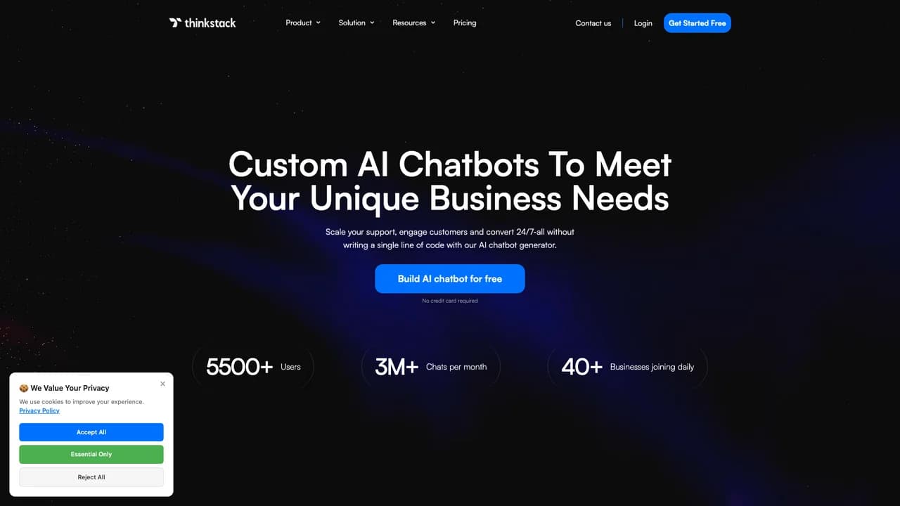 thinkstack-ai screenshot