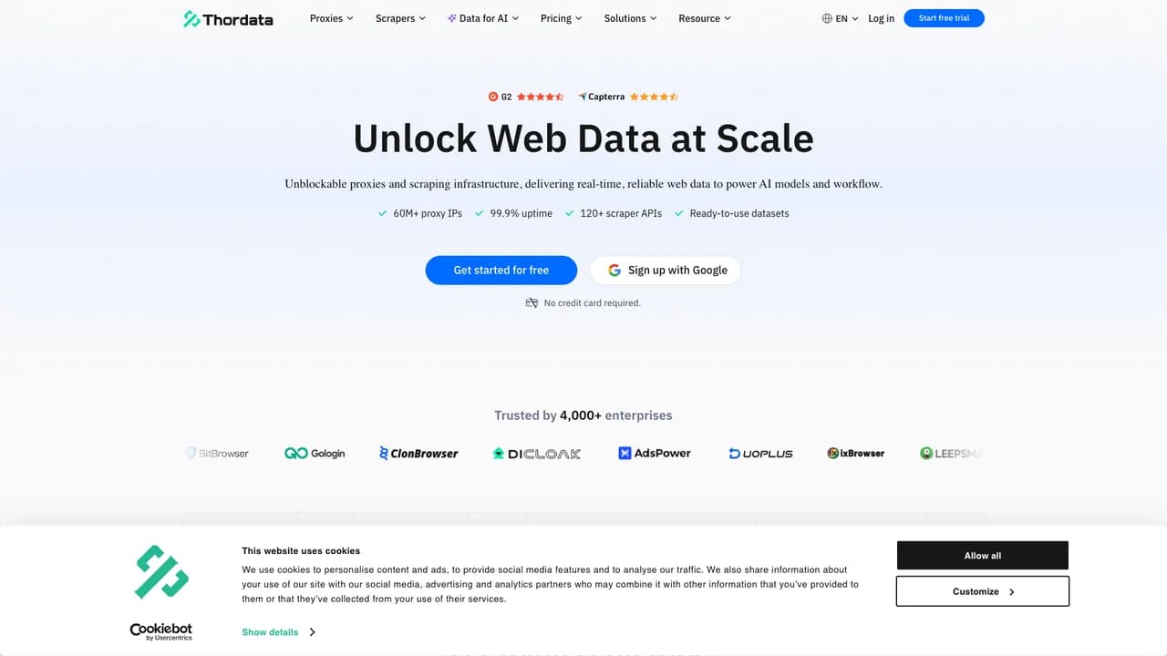 thordata screenshot