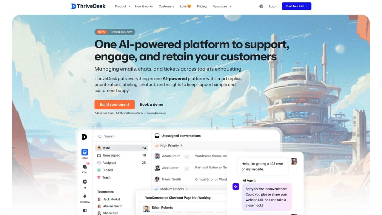 thrivedesk screenshot