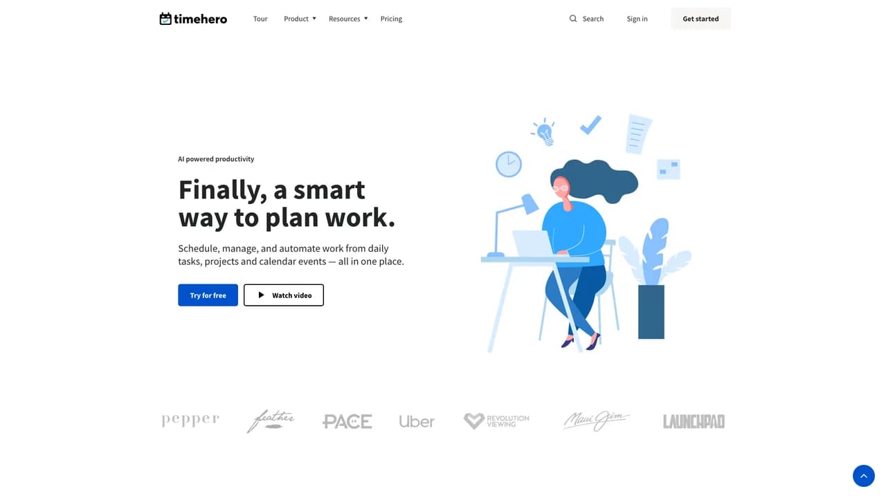 timehero screenshot