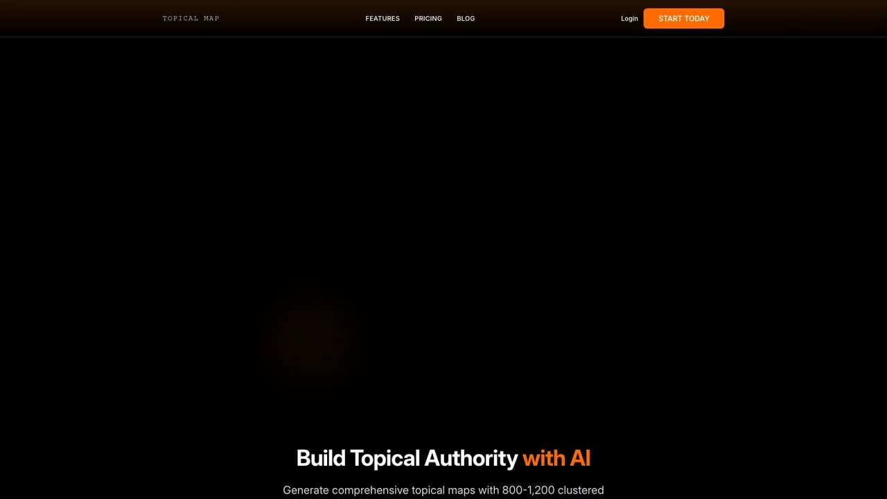 topical-map-ai screenshot