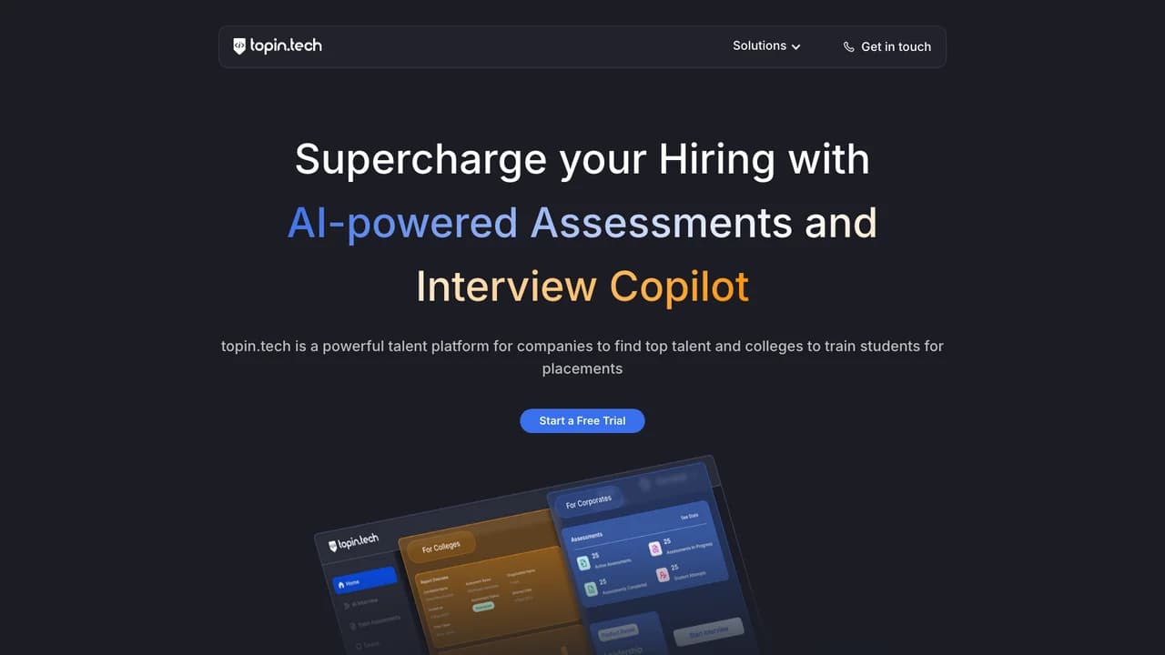 topintech screenshot