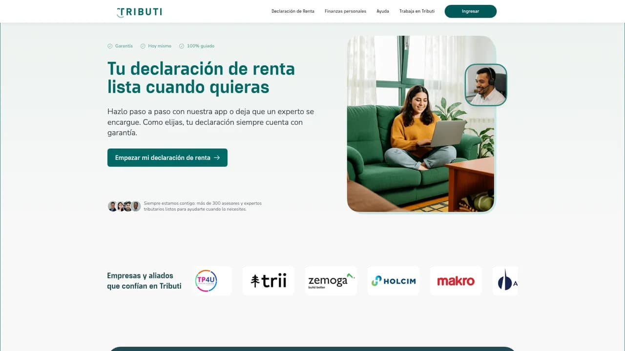 tributi screenshot