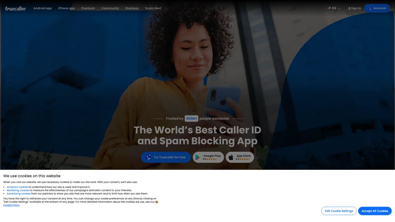truecaller screenshot