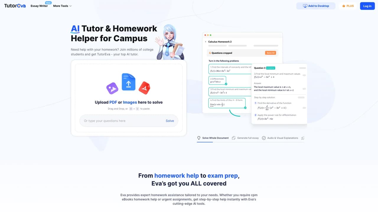 tutoreva screenshot